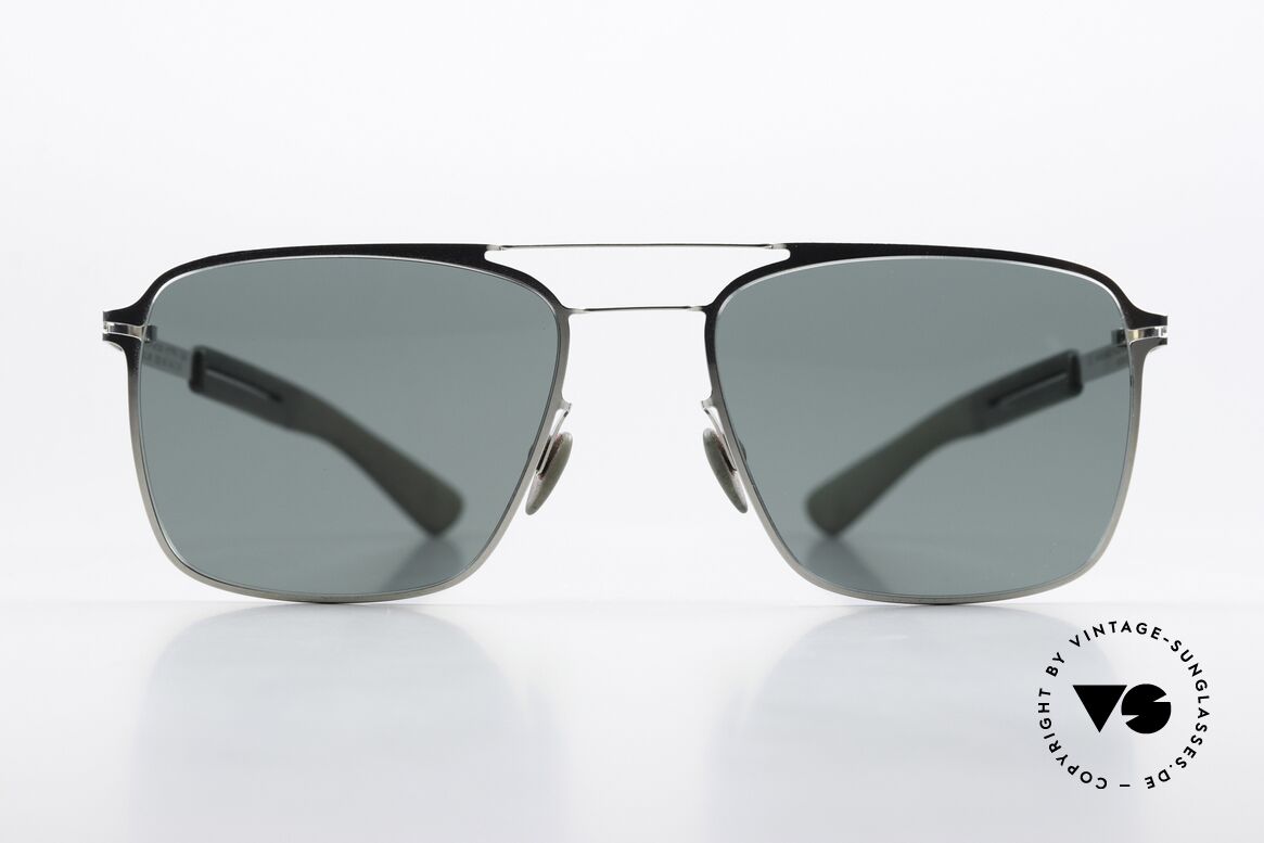 Mykita Mylon Flax Striking Men's Sunglasses, masculine design; size 54-18, col. code 245, Made for Men