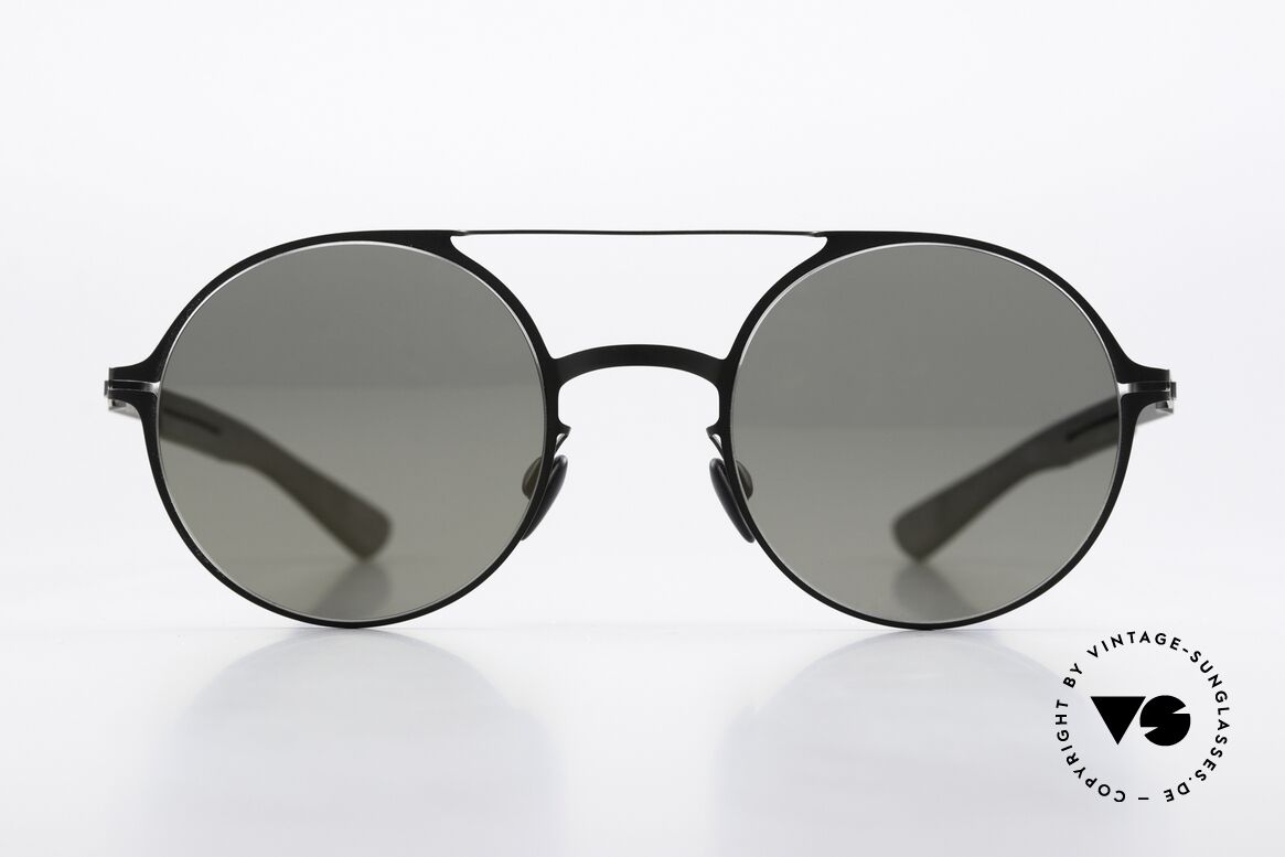 Mykita Mylon Lupine Light Mirrored Gunmetal, size 49-23, light mirrored lenses, code 243, Made for Men and Women
