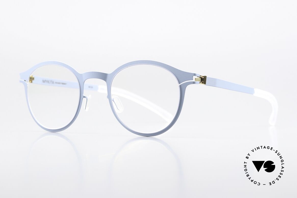 Mykita Benny Panto Specs In Sky Blue, Mykita color code 234 is called 'Blue Grey' = sky blue, Made for Men and Women