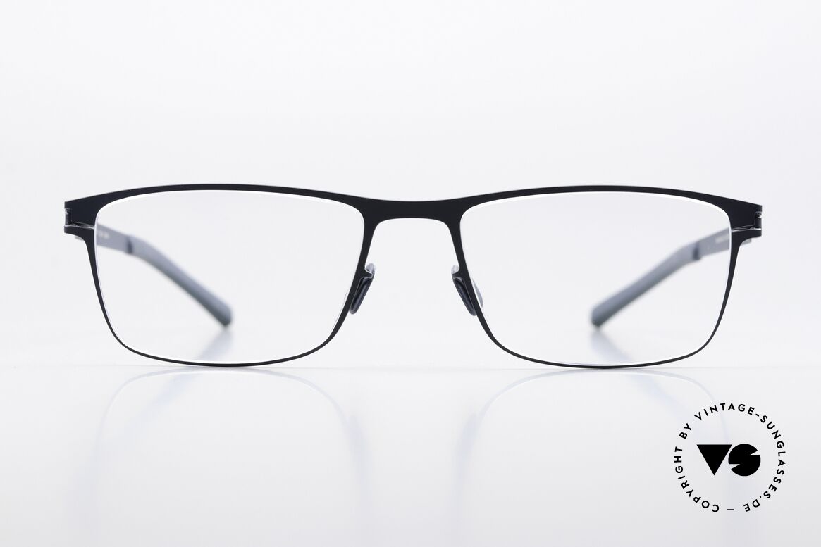 Mykita Garth Square Men's Frame Navy Blue, Mykita eyeglasses, model Garth, size 51-17, col. 084, Made for Men