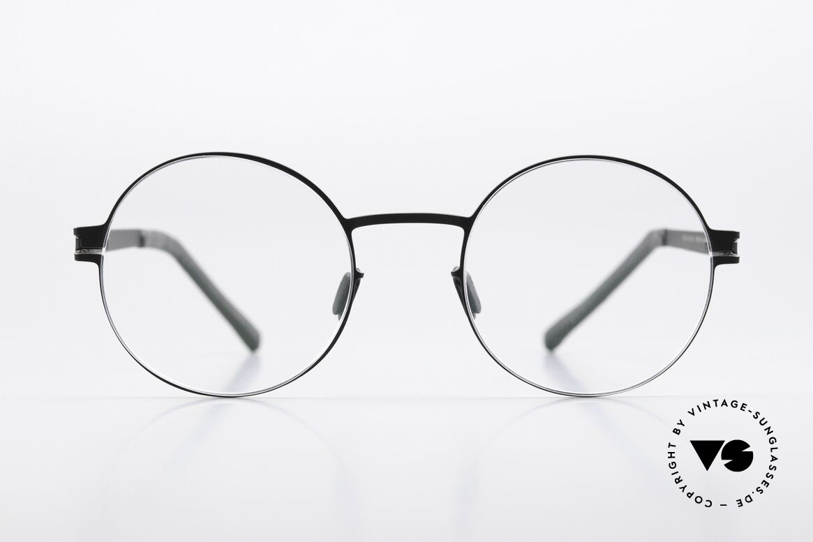 Mykita Apple Glasses Round Black Classic, round eyeglass-frame, NO1 collection from 2016-17, Made for Men and Women