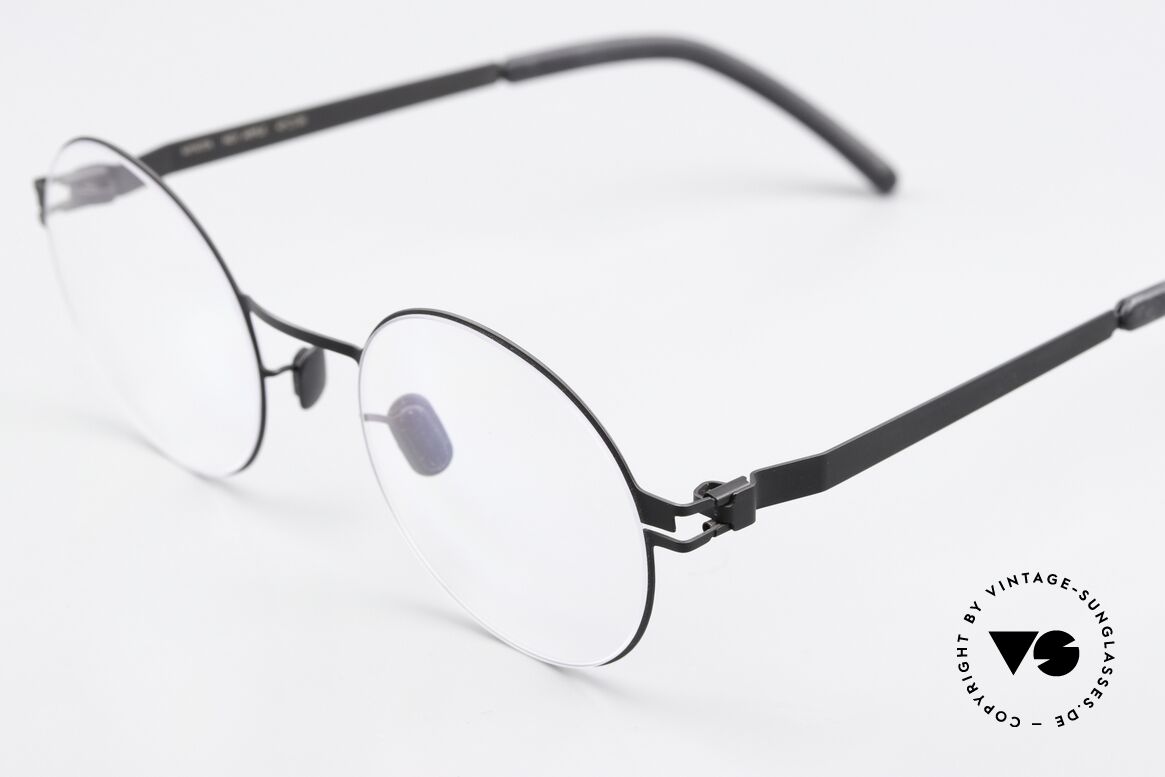 Mykita Apple Glasses Round Black Classic, well-known top quality (handmade in Germany, Berlin), Made for Men and Women