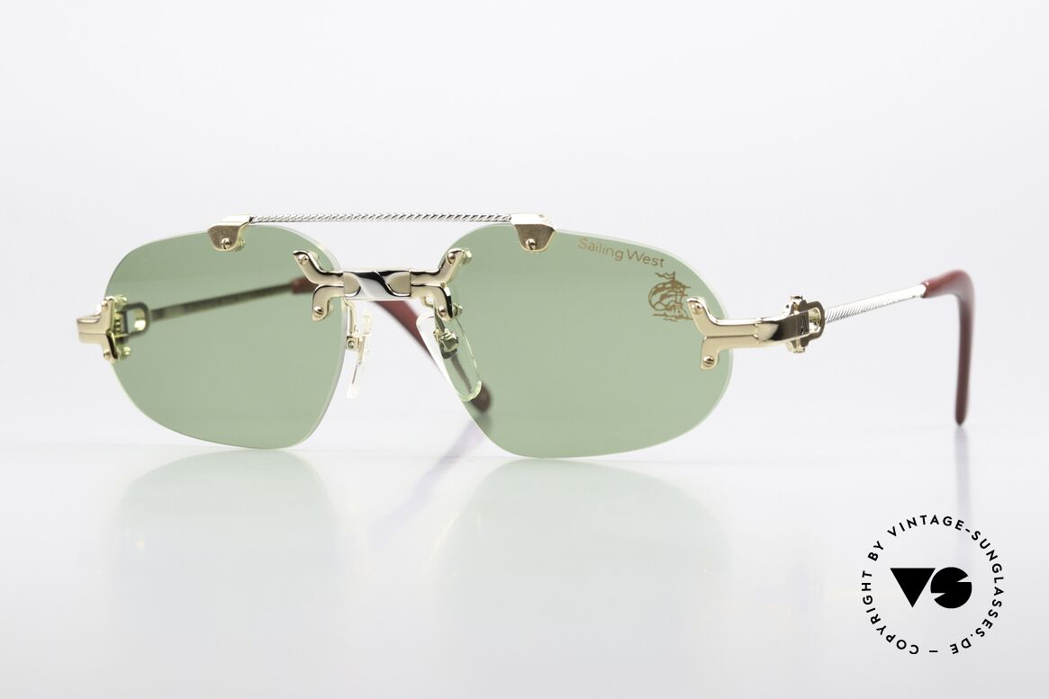 Machiavelli 14-305 Philosopher's Sunglasses, MACHiAVELLi 14-305 Pure Titanium sunglasses, Made for Men