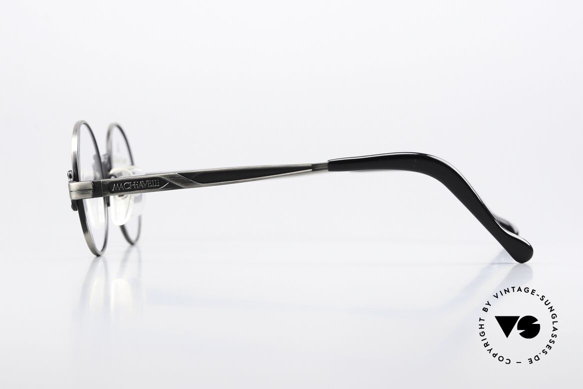 Machiavelli 4-50 80's Titan Frame Antique, unworn 80's unique piece and NO RETRO EYEGLASSES, Made for Men and Women
