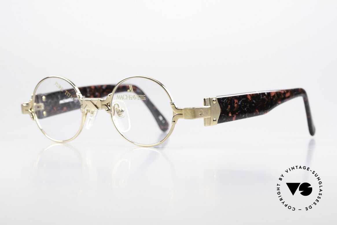 Machiavelli 1-10 Spectacles With A Conscience, classic glasses shape, but with that "certain something", Made for Men and Women