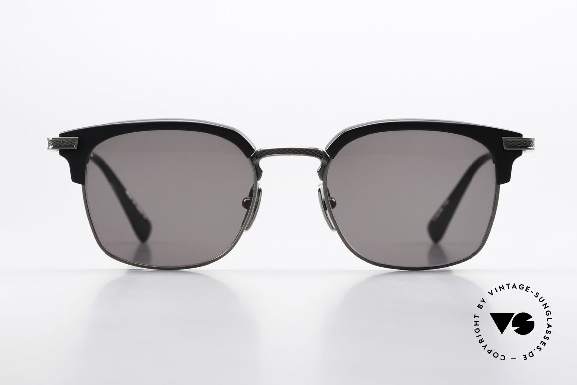 DITA Nomad Men's Sunglasses Square, DITA Nomad, DRX-2080-A-T-BLK-SLV in size 51/20, Made for Men