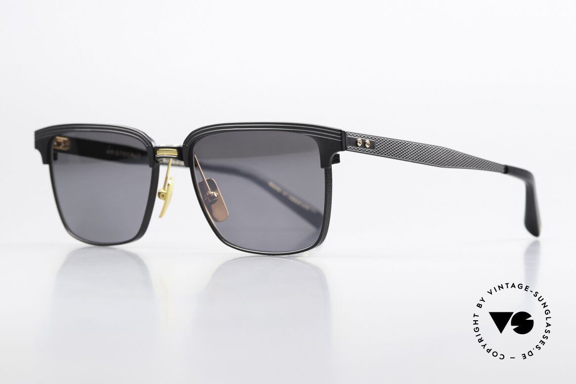 DITA Aristocrat Los Angeles Sunglasses, a classic model in matt black & gold; just timeless, Made for Men