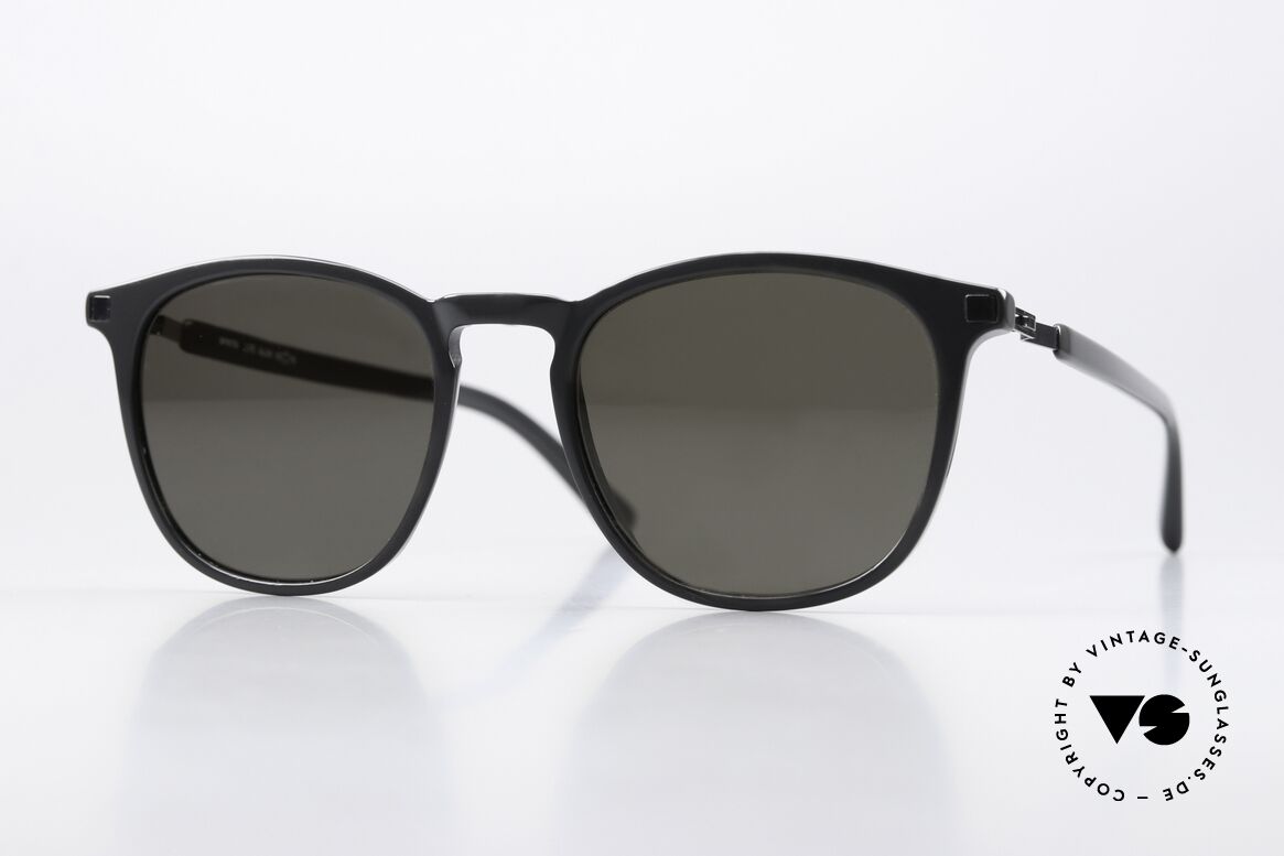 Mykita Aluki Storm Grey / Shiny Graphite, Mykita sunglasses, model ALUKI, size 50-19, col 932, Made for Men and Women
