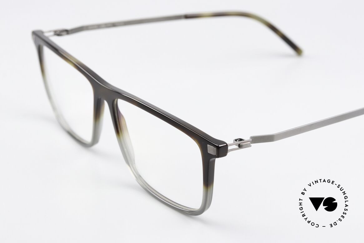 Mykita Ailo Lite Collection Acetate Front, interesting color code: Santiago Gradient/Shiny Gray, Made for Men and Women