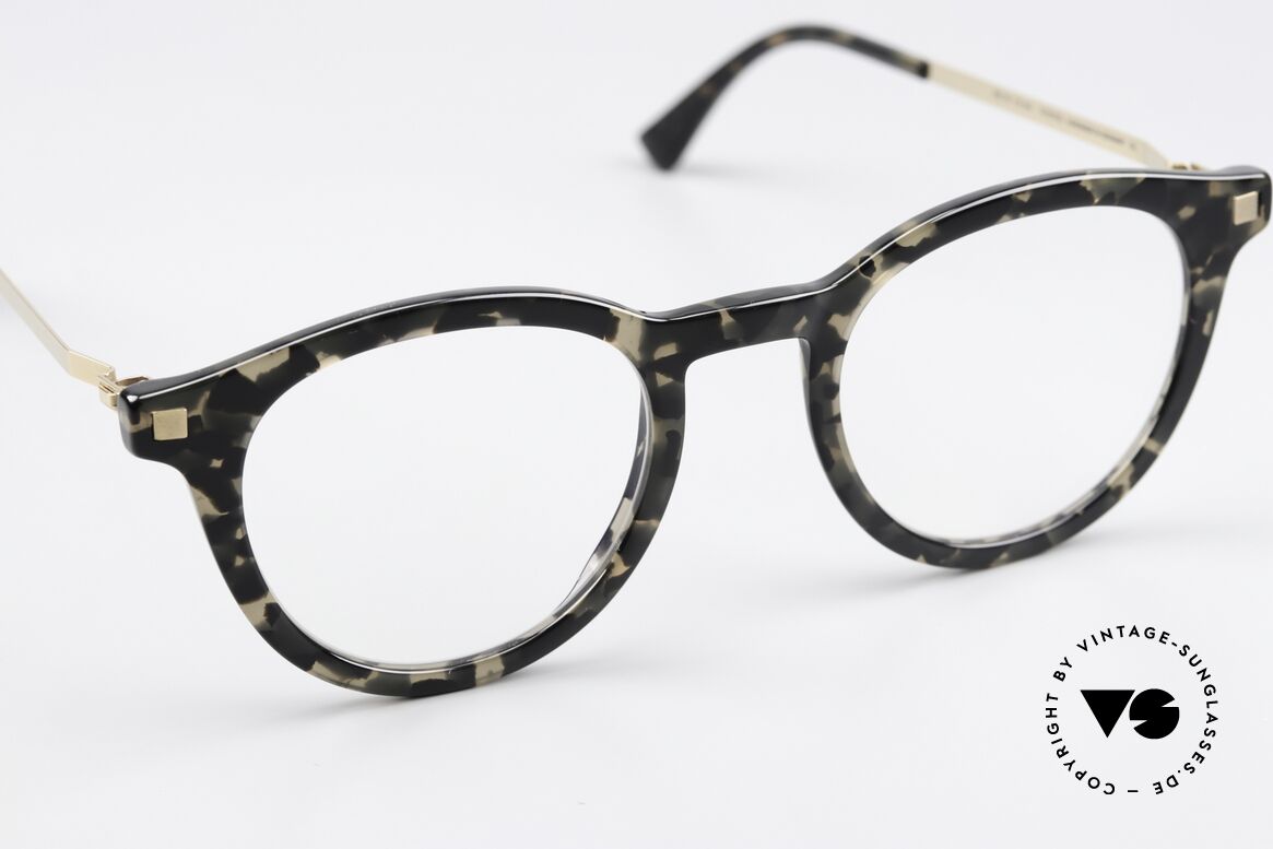 Mykita Elve Panto Glasses Antigua Gold, unworn model from 2015-2019; with case by MYKITA, Made for Men and Women