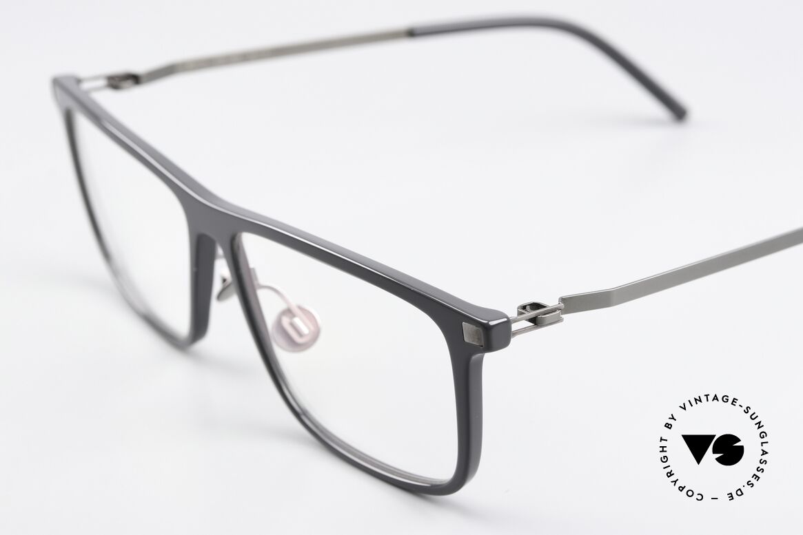 Mykita Ailo With Additional Nose Pads, interesting color code 932: Storm Grey/Shiny Graphite, Made for Men and Women