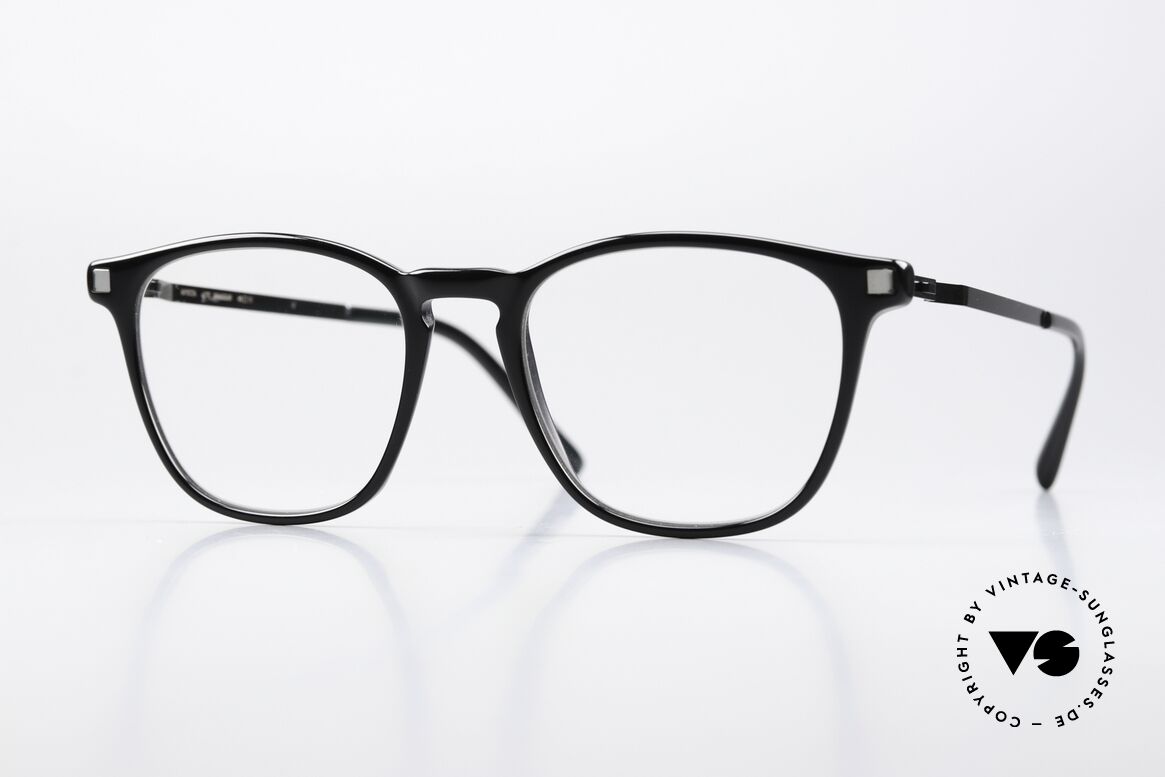 Mykita Brandur Classic Black Glasses Unisex, Mykita unisex glasses, Brandur, size 48-17, color 824, Made for Men and Women