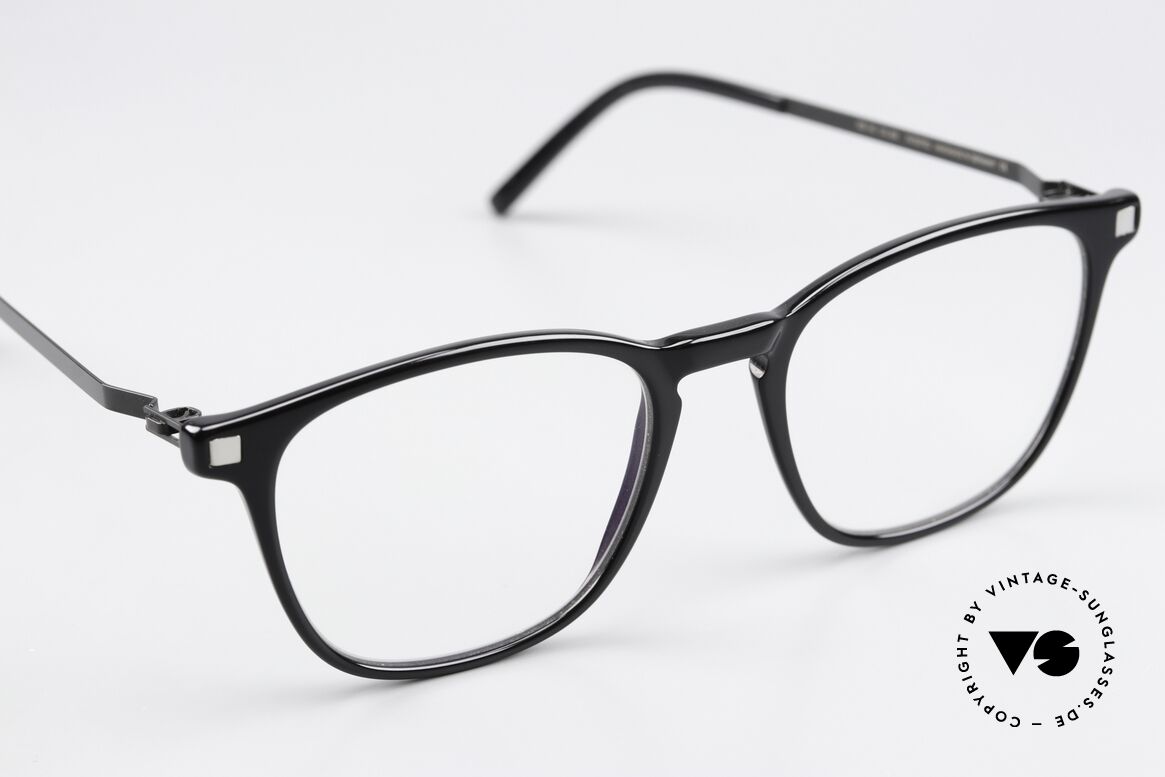 Mykita Brandur Classic Black Glasses Unisex, unworn model from 2016-2017 incl. a case by MYKITA, Made for Men and Women