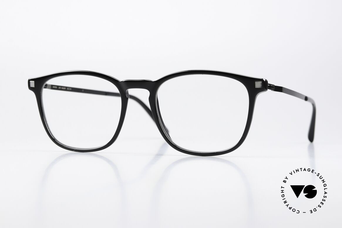 Mykita Haldur Timeless Black Eyewear, Mykita unisex glasses, HALDUR, size 52-19, color 824, Made for Men and Women