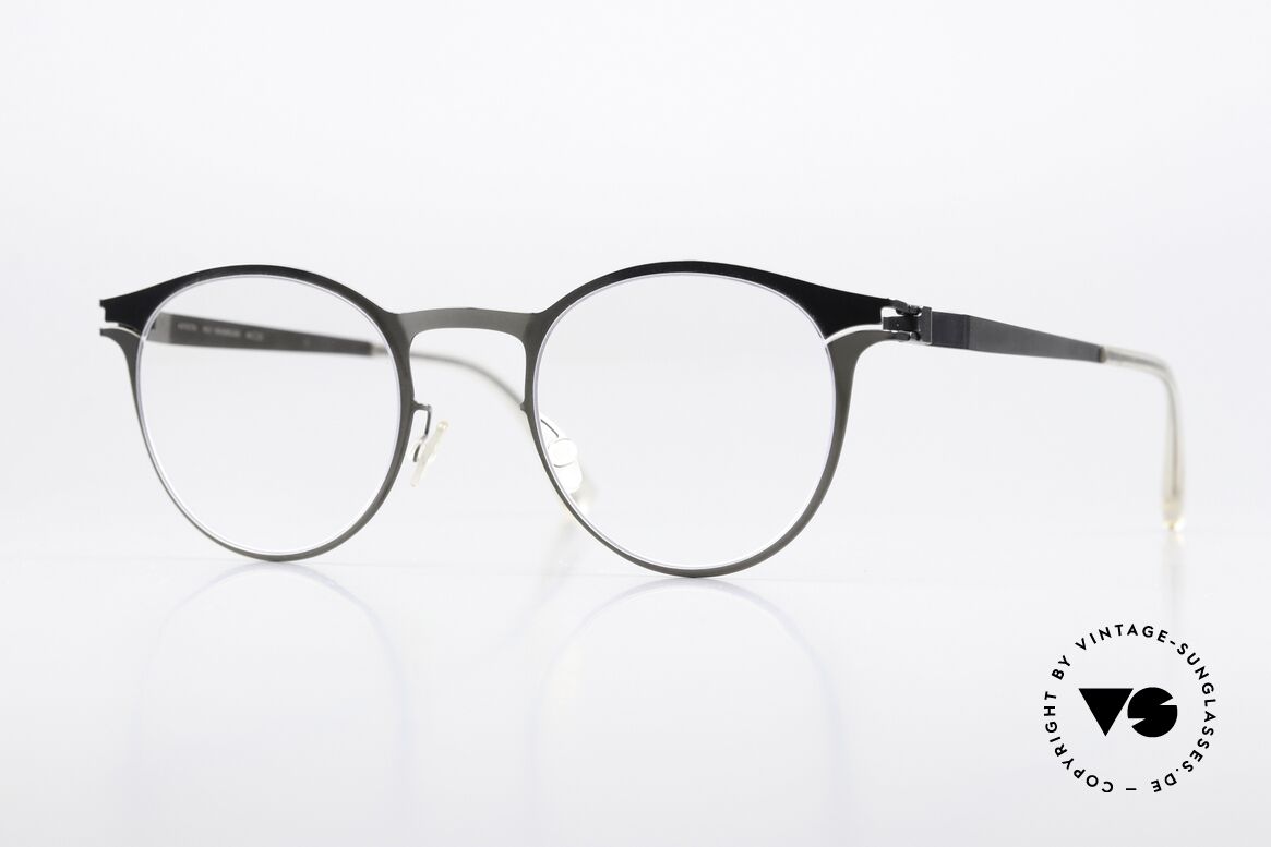 Mykita Maximilian Panto Frame Shiny Graphite, Mykita eyeglasses, Maximilian, size 46-22, col. 232, Made for Men and Women