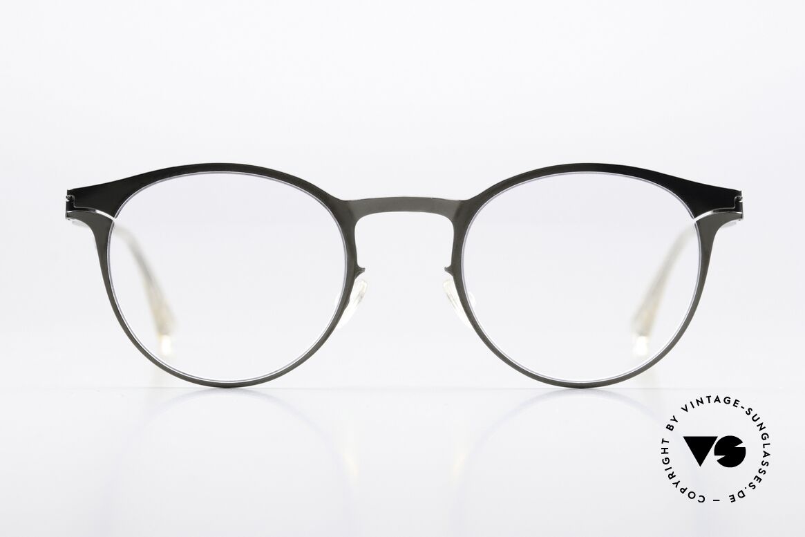 Mykita Maximilian Panto Frame Shiny Graphite, panto specs, NO1 collection, crafted from 2013-2018, Made for Men and Women