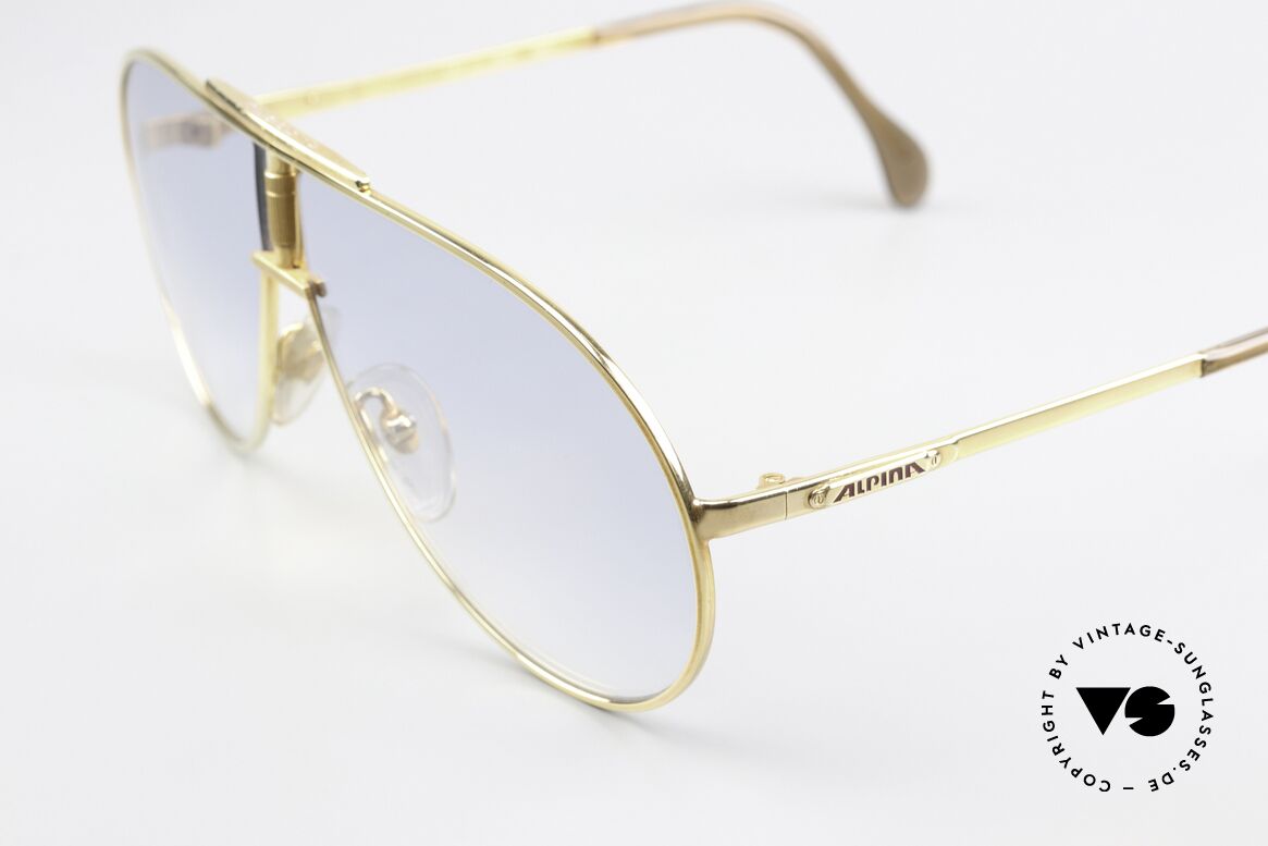 Alpina Quattro Movie Sunglasses From 1988, famous 'aviator sunglasses' in untouched condition, Made for Men