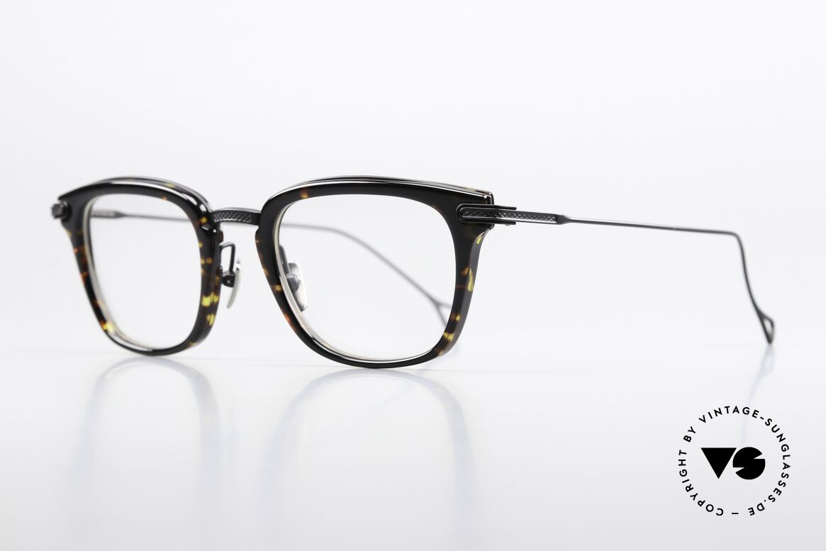 DITA Stateside Classic Men's Eyeglasses, a classic model in 'tortoise' and black; TOP quality!, Made for Men