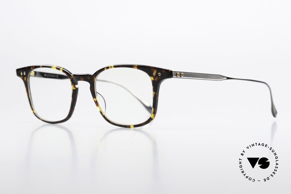 DITA Buckeye Very Light Eyeglass-Frame, classic model in 'tortoise' & gunmetal; TOP quality!, Made for Men and Women