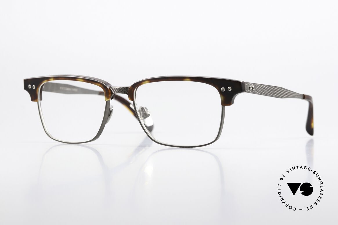 DITA Statesman Three Striking Men's Glasses, DITA Statesman-Three, DRX-2064-D-TKT-GUN-55, Made for Men