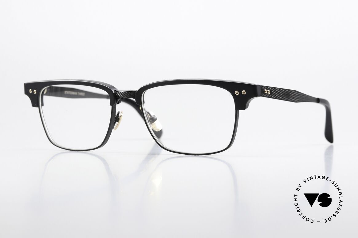 DITA Statesman Three Extra Large Glasses Black, DITA Statesman-Three frame, DRX-2064-C-BLK-55, Made for Men