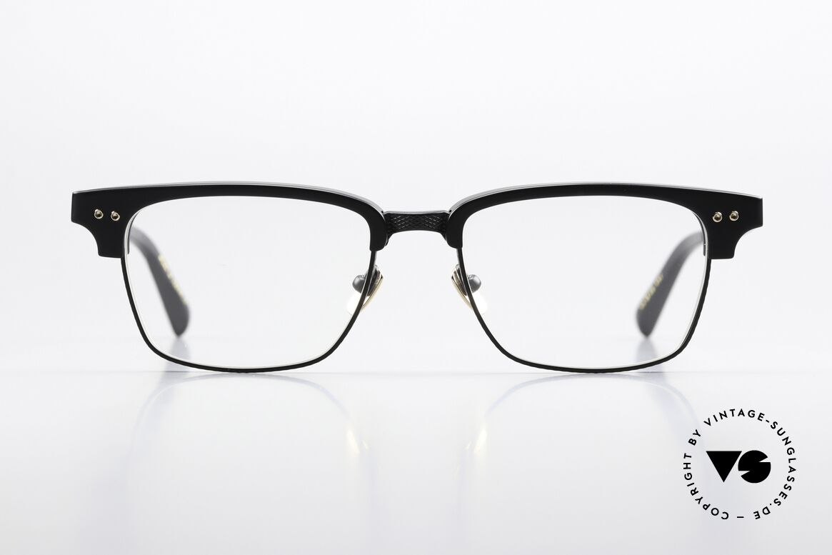 DITA Statesman Three Extra Large Glasses Black, striking men's eyeglass-frame in top-notch quality, Made for Men