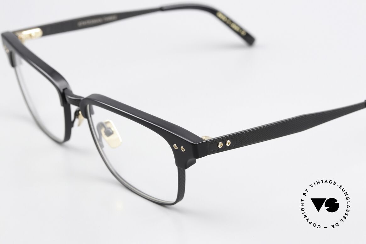 DITA Statesman Three Extra Large Glasses Black, elegant X-LARGE size 55-18 (150mm frame width), Made for Men