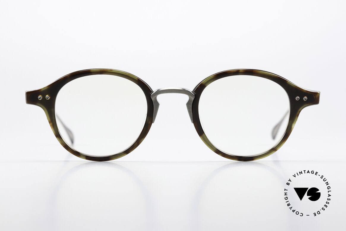 DITA Spruce Very Elegant Panto Glasses, unisex glasses; titanium and acetate combination, Made for Men and Women