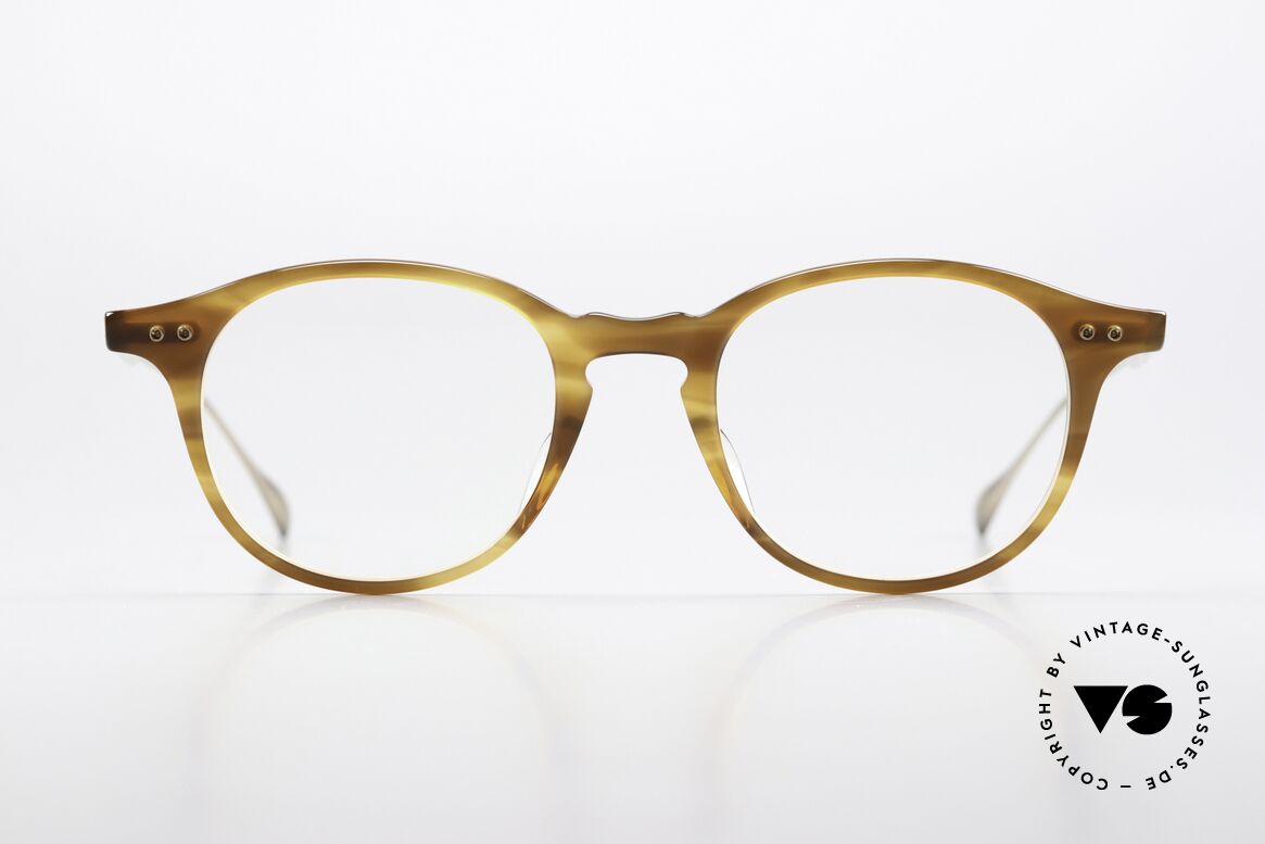 DITA Ash Panto Designer Frame 49mm, unisex glasses; titanium and acetate combination, Made for Men and Women