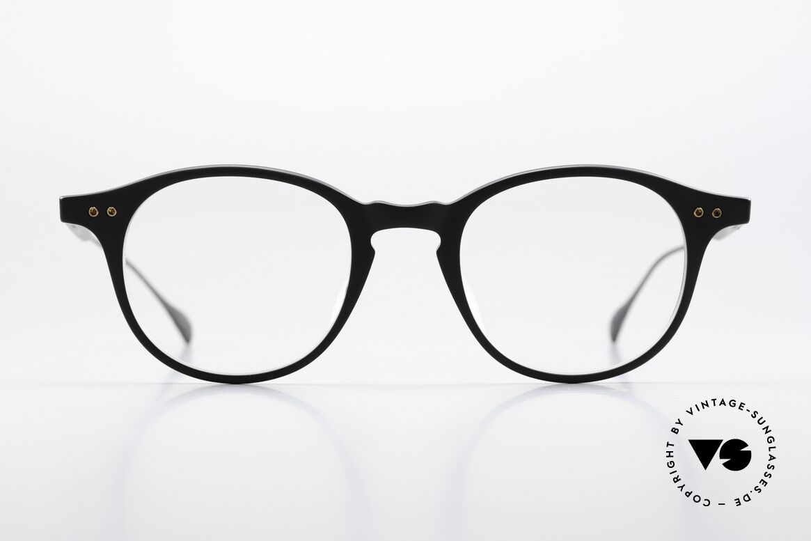DITA Ash Noble Panto Eyewear 47mm, unisex glasses; titanium and acetate combination, Made for Men and Women