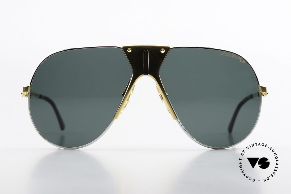 Boeing 5701 Rare XL 80's Pilots Shades, MOD. 5701 = the most famous model of this series, Made for Men