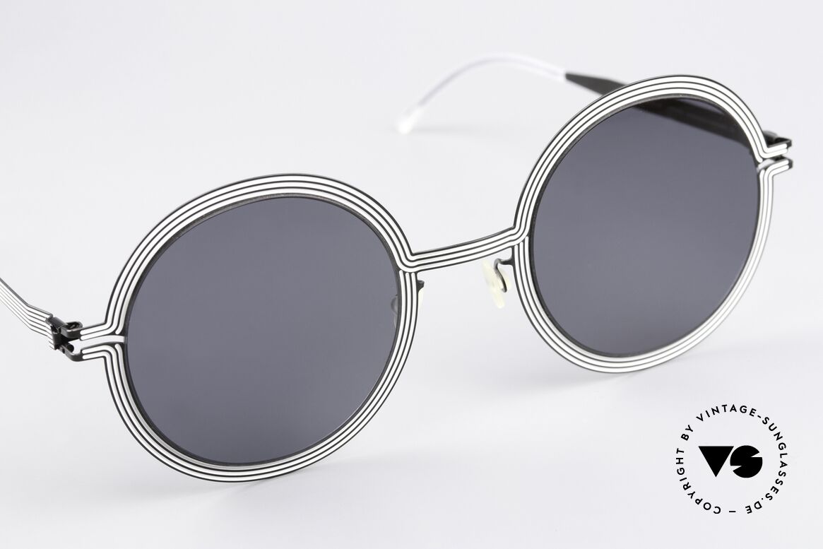 Mykita Studio 6.3 XXL Designer Sunglasses, this creates an almost psychedelic effect ;-) "3D", Made for Women