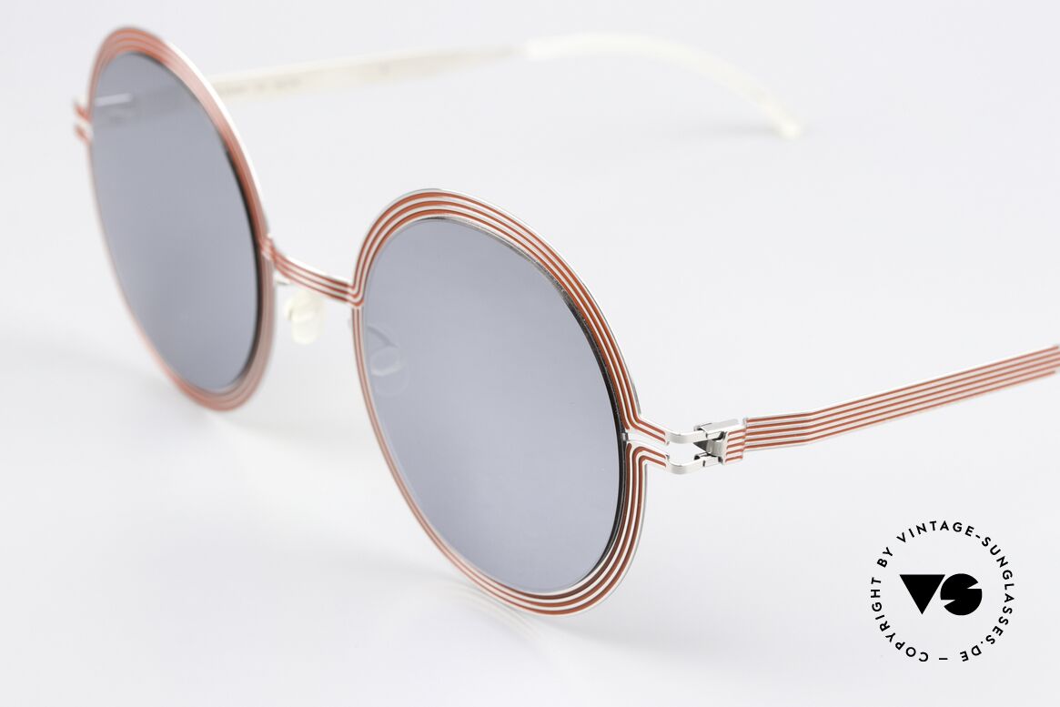 Mykita Studio 6.3 XXL Sunglasses Mirrored, the result is a three-dimensional graphic pattern, Made for Women