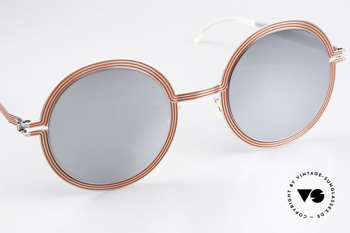 Mykita Studio 6.3 XXL Sunglasses Mirrored, this creates an almost psychedelic effect ;-) "3D", Made for Women