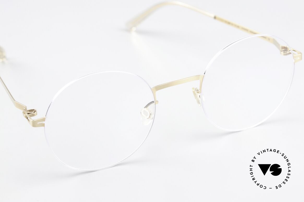 Mykita Kayo Silver / Champagne Gold, unworn model comes with an original case by MYKITA, Made for Men and Women