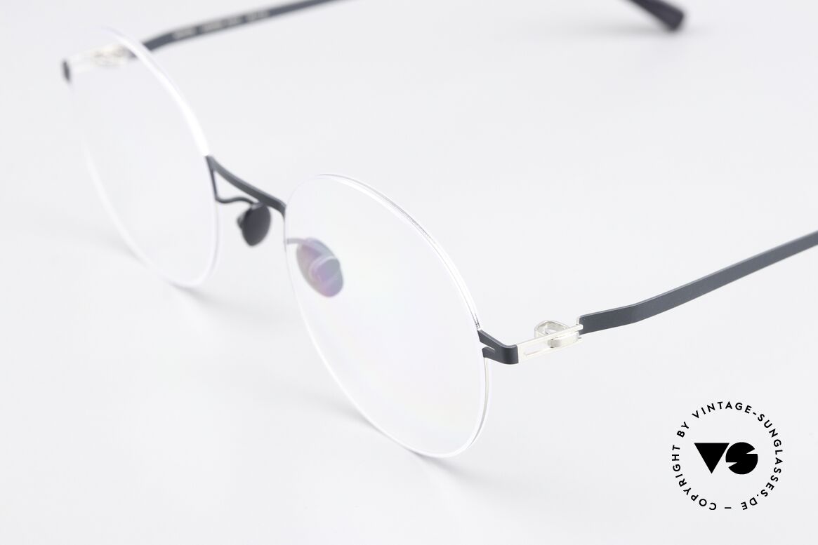 Mykita Kayo Frame Silver / Indigo Blue, well-known top quality (handmade in Germany, Berlin), Made for Men and Women