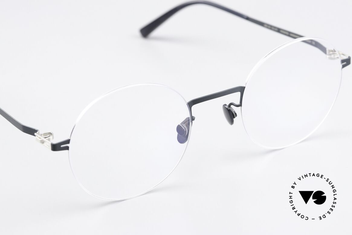 Mykita Kayo Frame Silver / Indigo Blue, unworn model comes with an original case by MYKITA, Made for Men and Women