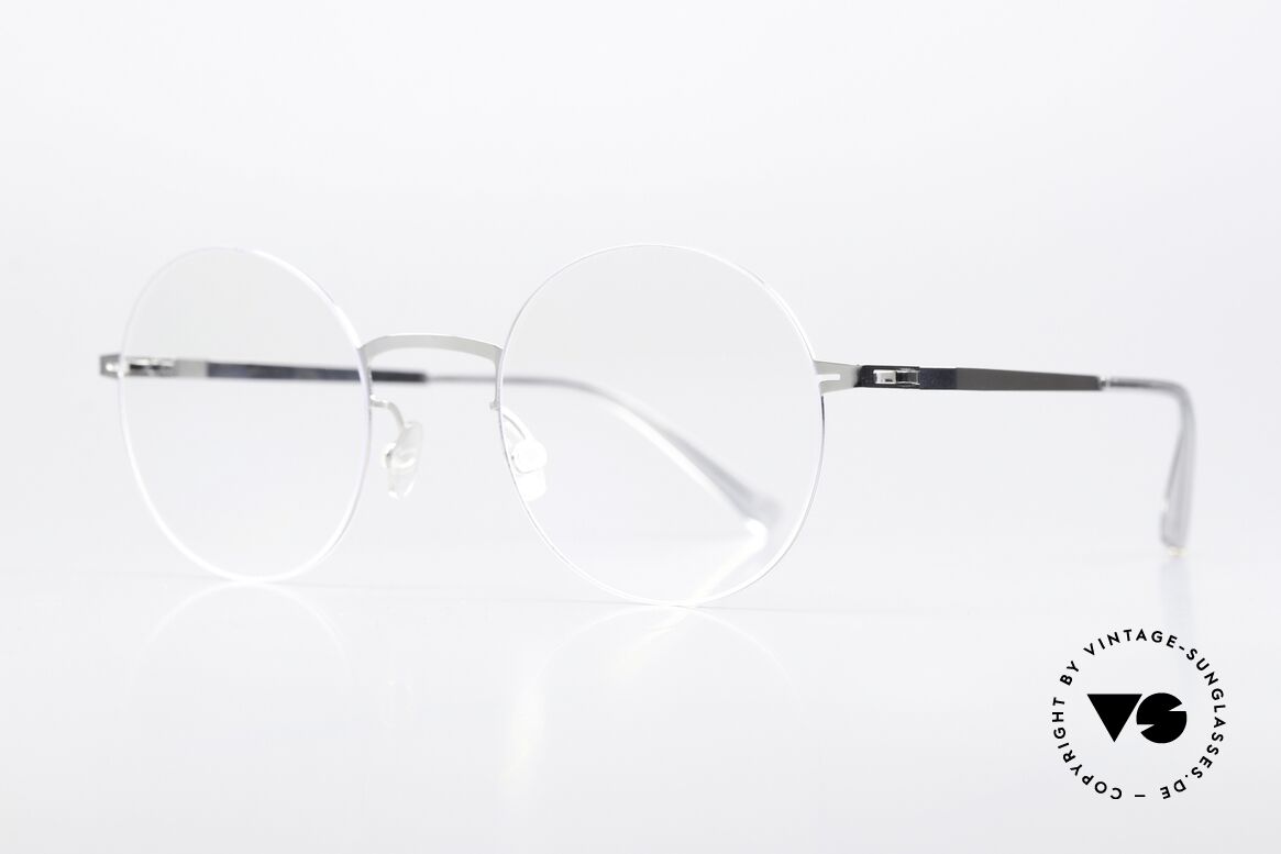Mykita Kayo Round Frame Timeless Silver, color 051 = Shiny Silver; eyewear for ladies and gents, Made for Men and Women