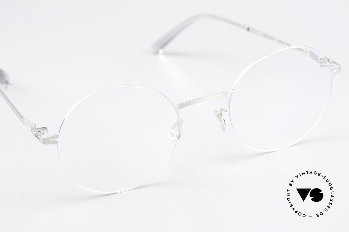Mykita Kayo Round Frame Timeless Silver, unworn model comes with an original case by MYKITA, Made for Men and Women