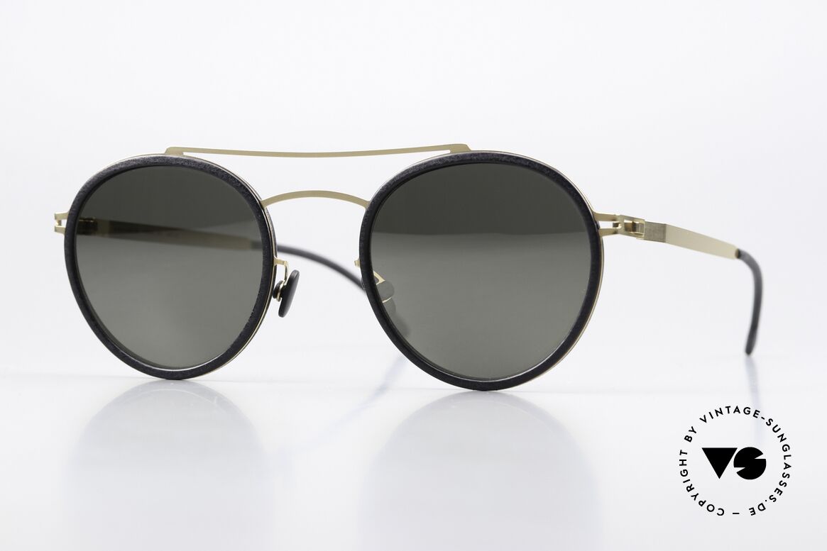Mykita Mylon Hay Mirrored Panto Sunglasses, rare MYKITA Mylon HYBRID sunglasses; HAY, Made for Men and Women