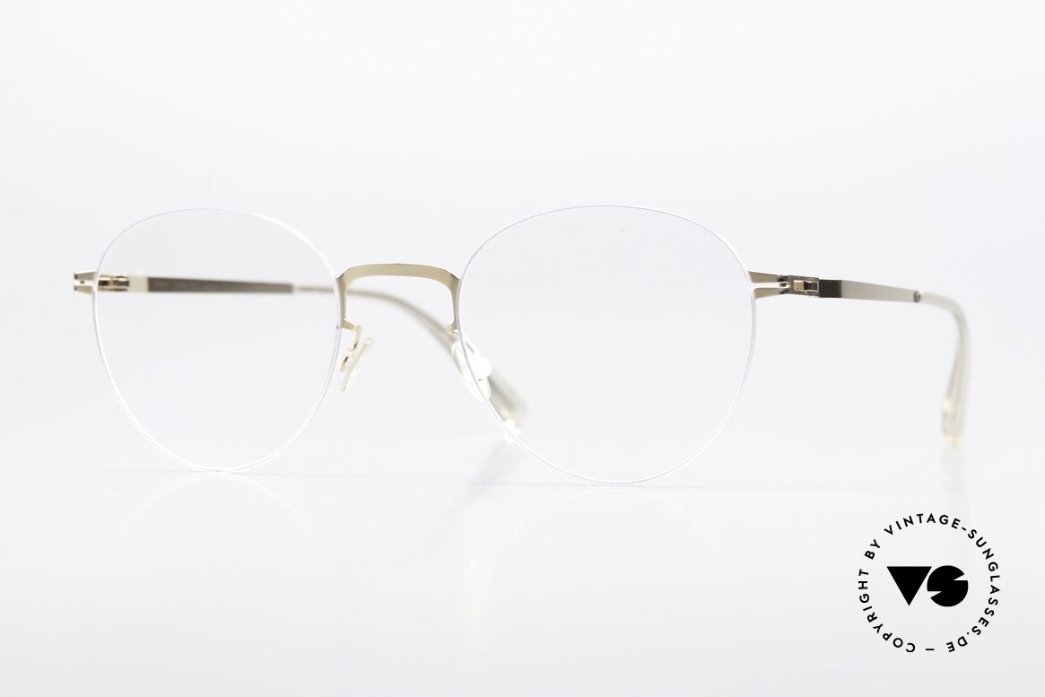 Mykita Eito Silver / Champagne Gold, Mykita eyeglasses, model EITO in size 49-20, col 303, Made for Men and Women