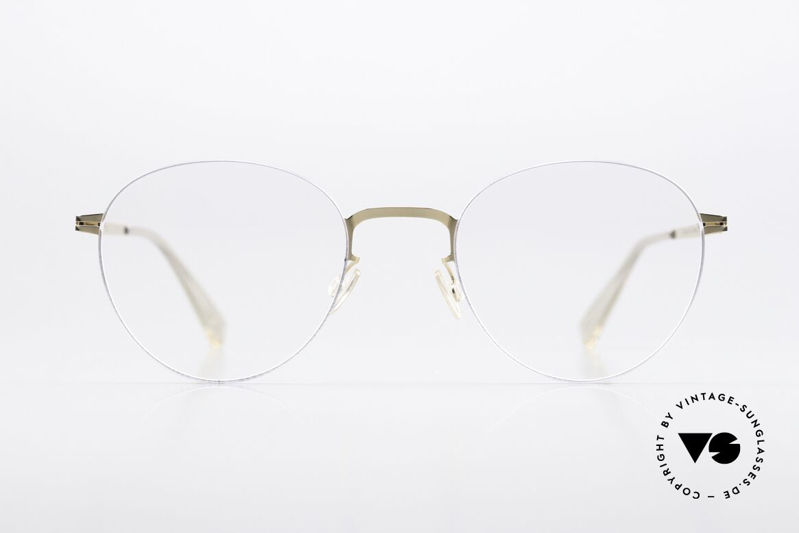 Mykita Eito Silver / Champagne Gold, Mykita eyeglasses, model EITO in size 49-20, col 303, Made for Men and Women