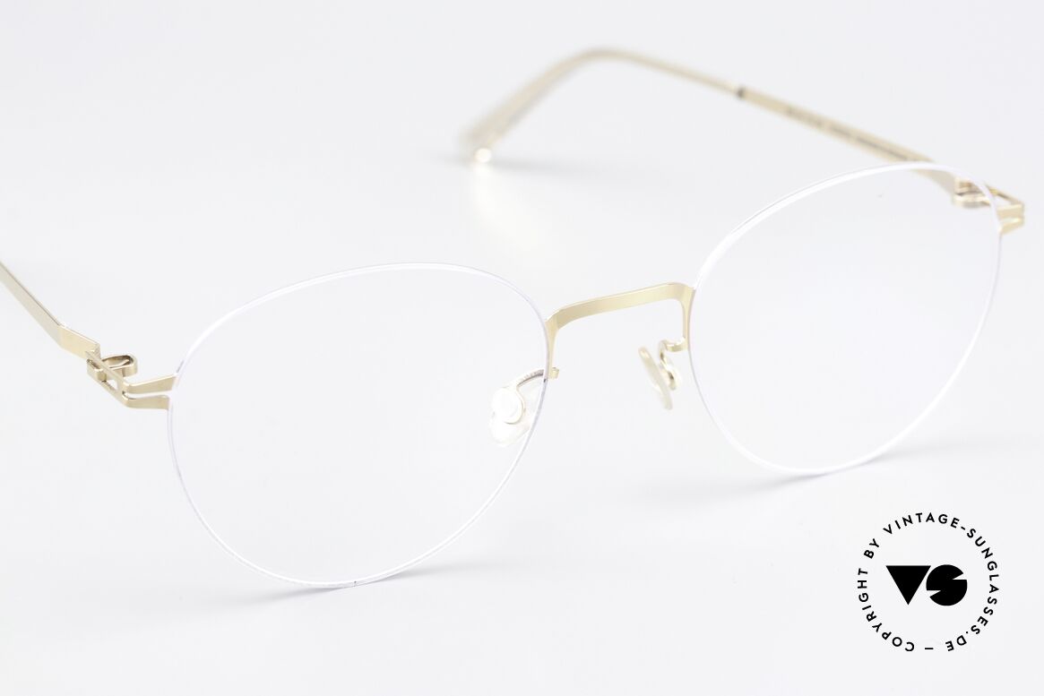 Mykita Eito Silver / Champagne Gold, unworn model comes with an original case by MYKITA, Made for Men and Women