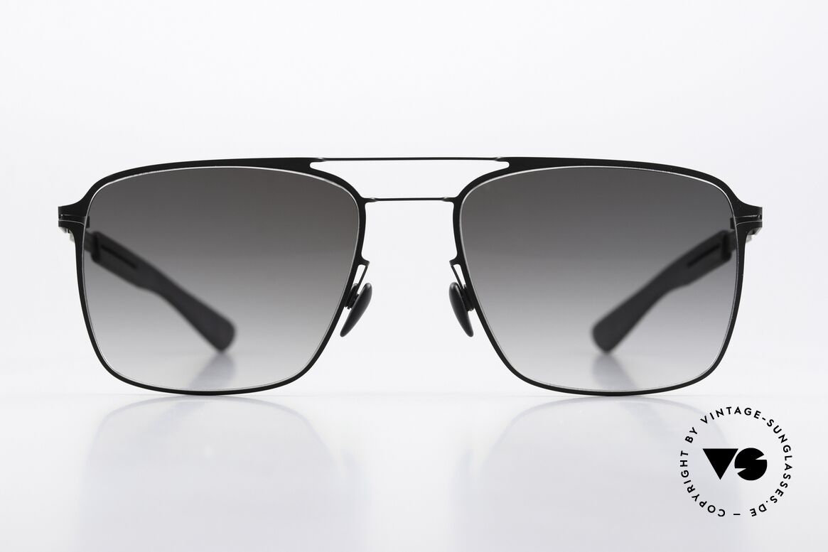 Mykita Mylon Flax Gray Gradient Sun Lenses, size 54-18, gray-gradient sun lenses, col 243, Made for Men
