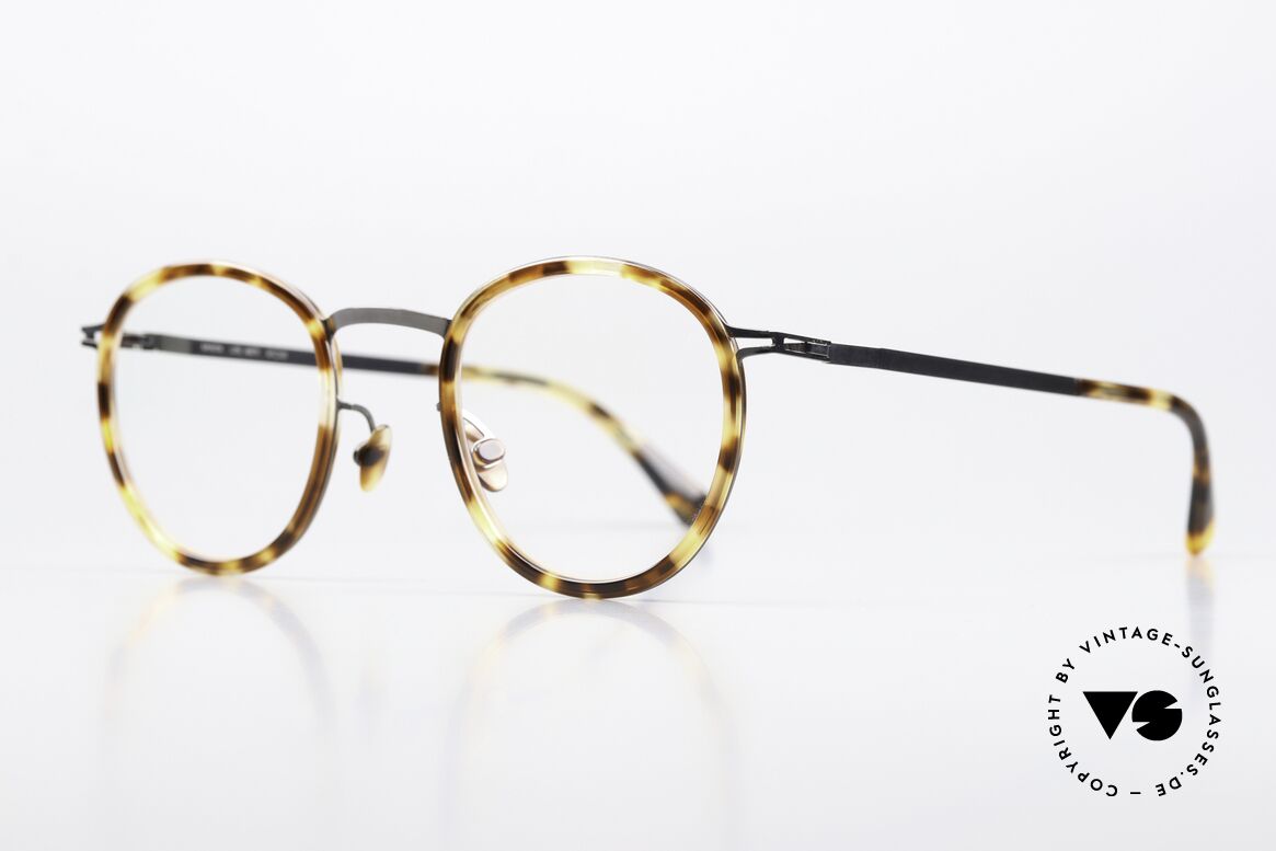 Mykita Antti Panto Eyewear Lite Acetate, interesting color = Shiny Graphite / Cocoa Sprinkles, Made for Men and Women