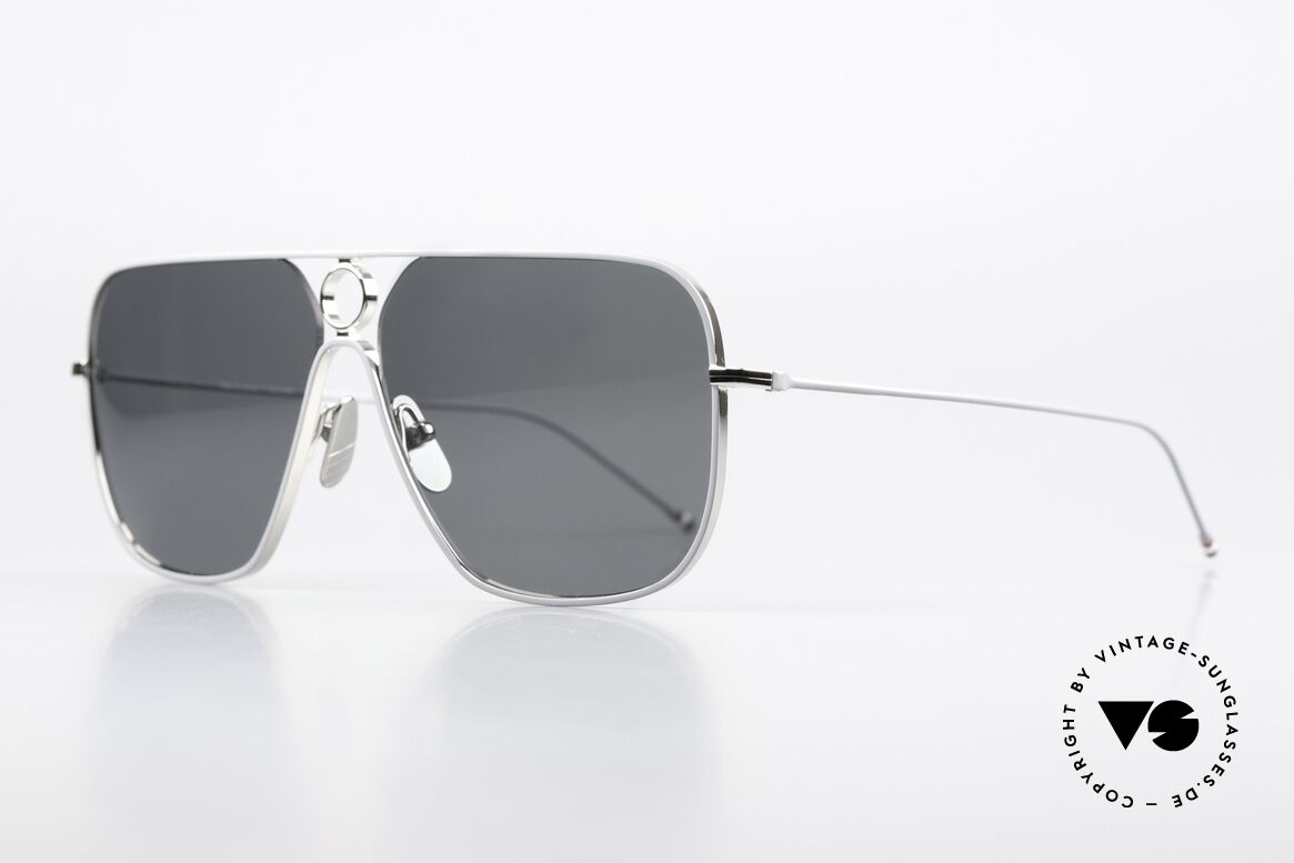 Thom Browne TBS114 Men's Shades Square XXL, really stylish & top-notch quality, made in Japan, Made for Men