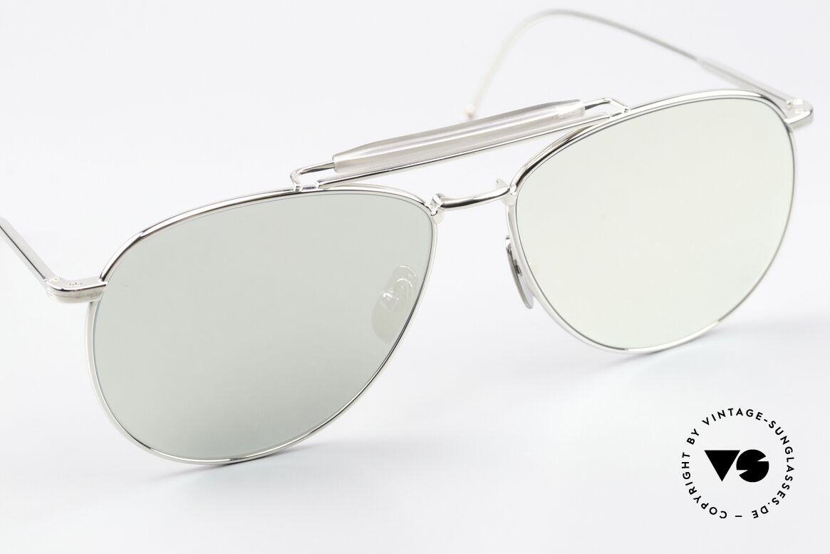 Thom Browne TB015 XL Aviator Silver Mirrored, a classy designer accessory for all fashion lovers, Made for Men