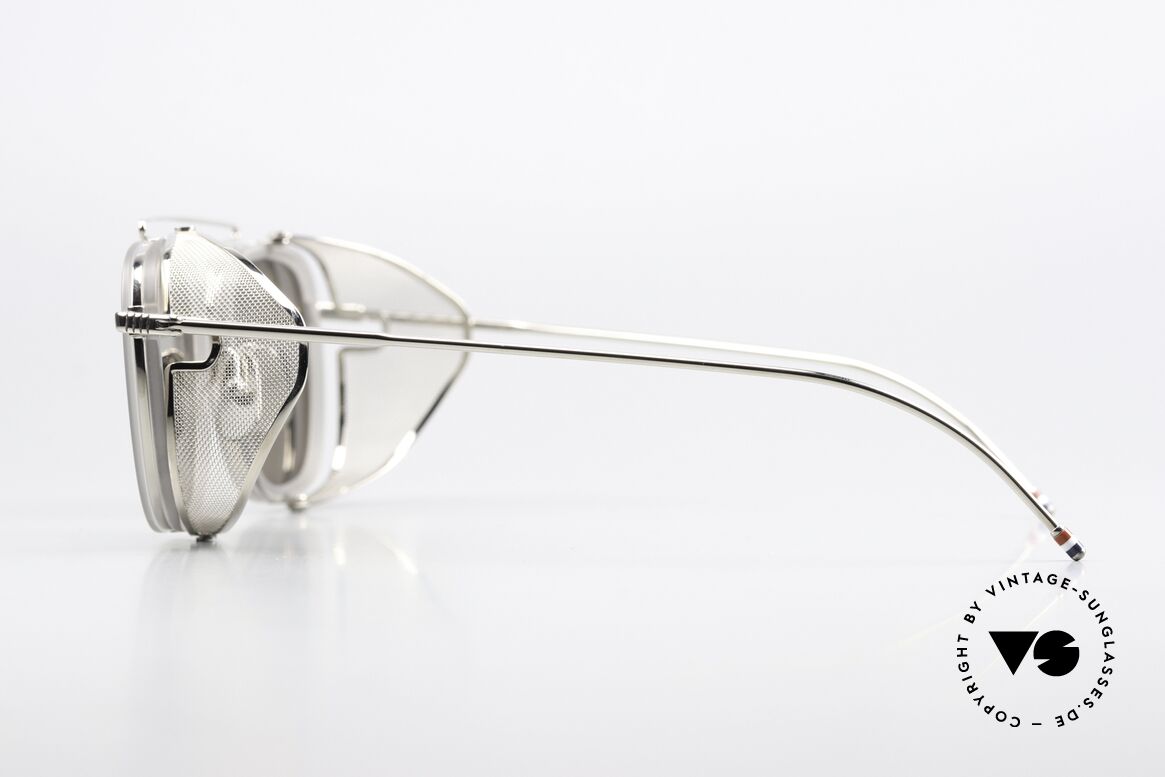 Thom Browne TB808 Light Silver Mirrored Lens, a classy designer accessory for all fashion lovers, Made for Men