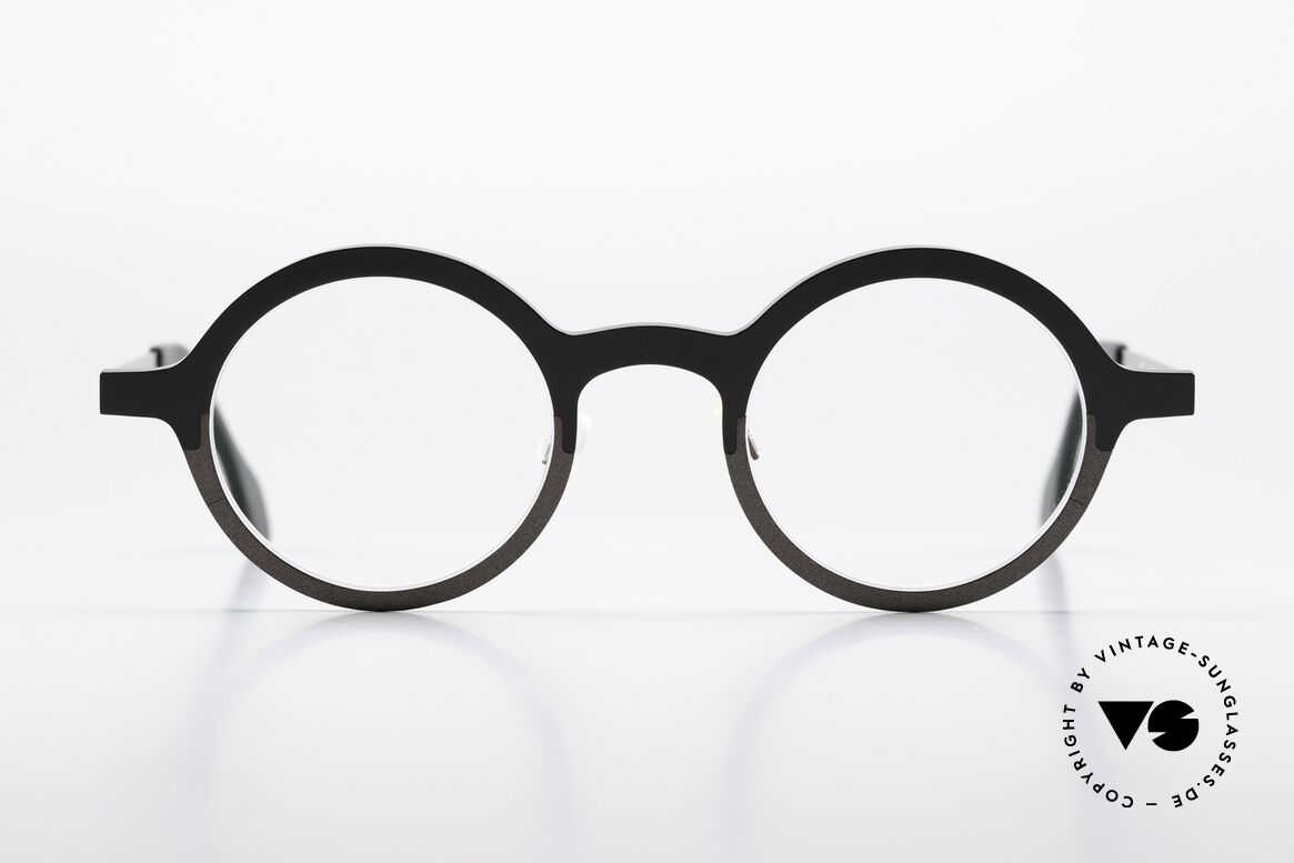 Theo Belgium Mille 51 Round Designer Eyeglasses, round designer eyeglass-frame; THEO Belgium, Made for Men and Women