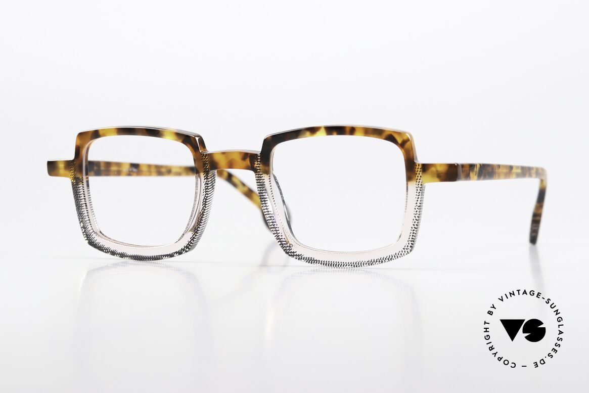 Theo Belgium Schaukel Square Acetate Frame Unisex, square designer eyeglass-frame; Theo Belgium, Made for Men and Women